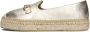 AYANA Espadrilles Dames Omo25yu812 Maat: 39 Materiaal: Leer Kleur: Goudkleurig - Thumbnail 6