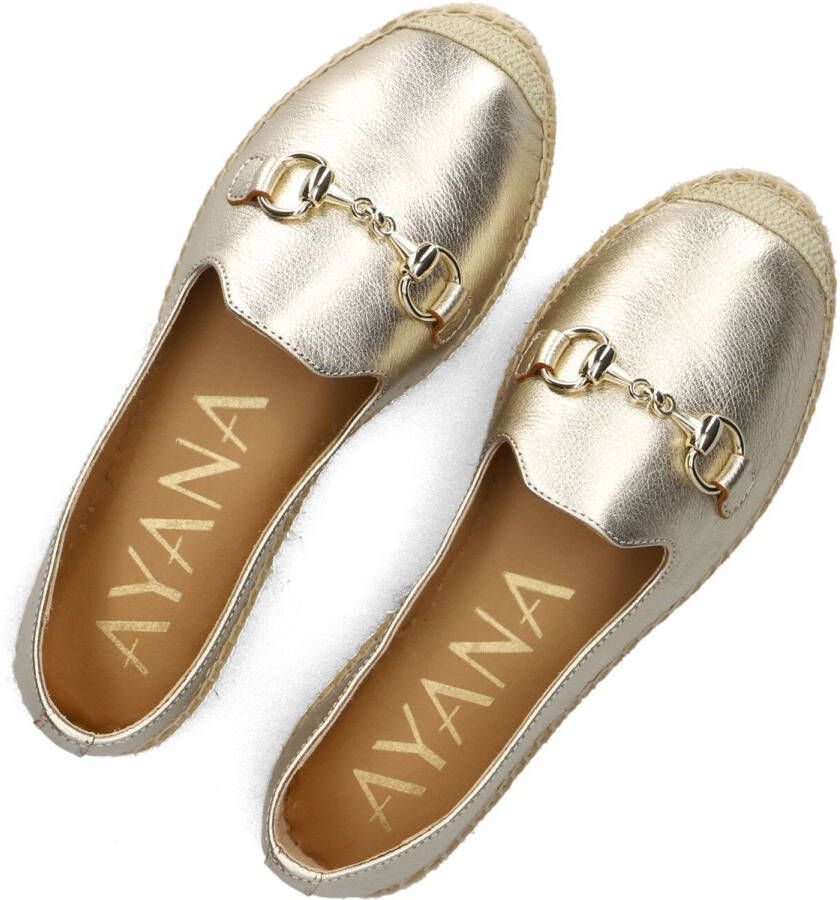 AYANA Omo25yu812 Espadrilles Dames Goudkleurig