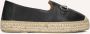 AYANA Espadrilles Dames Omo25yu812 Maat: 40 Materiaal: Leer Kleur: Zwart - Thumbnail 2