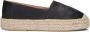 AYANA Espadrilles Dames Omo25yu815 Maat: 41 Materiaal: Leer Kleur: Zwart - Thumbnail 2