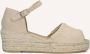 AYANA Espadrilles Dames Omo25yu816 Maat: 38 Materiaal: Suède Kleur: Beige - Thumbnail 2