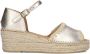 AYANA Espadrilles Dames Omo25yu816 Maat: 39 Materiaal: Leer Kleur: Goudkleurig - Thumbnail 2