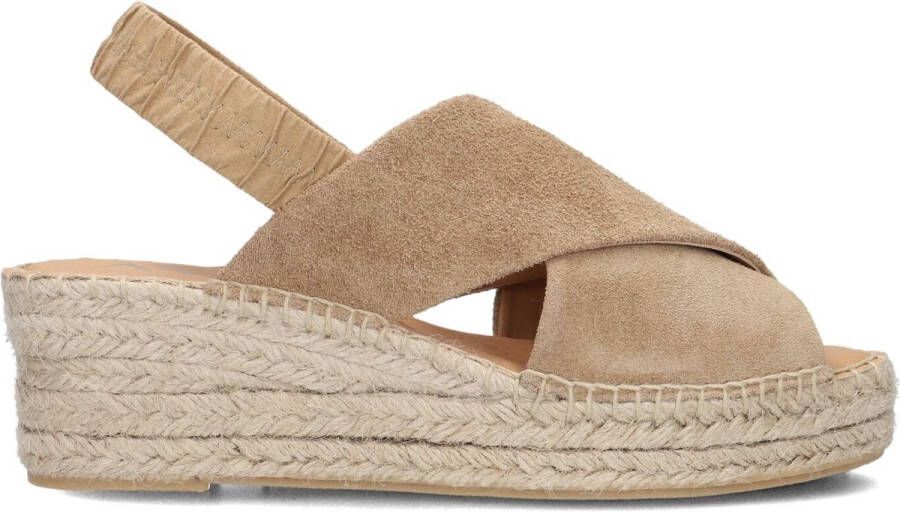 AYANA Omo25yu817 Sandalen Met Sleehak Dames Beige