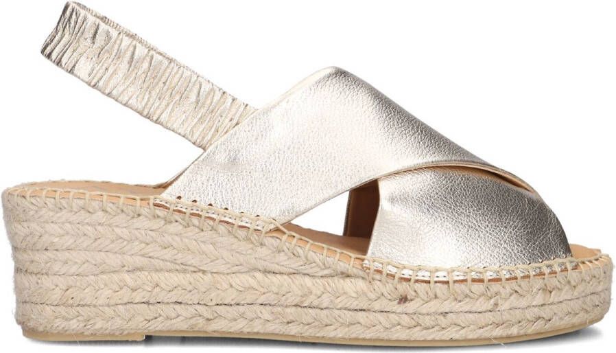 AYANA Omo25yu817 Sandalen Met Sleehak Dames Goudkleurig