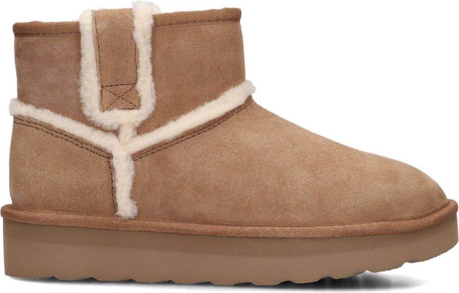 AYANA Vachtlaarzen Dames Sw3w491yw Maat: 39 Materiaal: Suède Kleur: Cognac - Foto 2