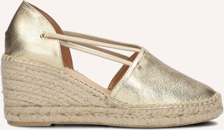 AYANA Espadrilles Dames Yu688 Maat: 40 Materiaal: Leer Kleur: Goud - Foto 3