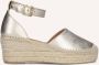 AYANA Espadrilles Dames Yu689 Maat: 38 Materiaal: Leer Kleur: Goudkleurig - Thumbnail 2