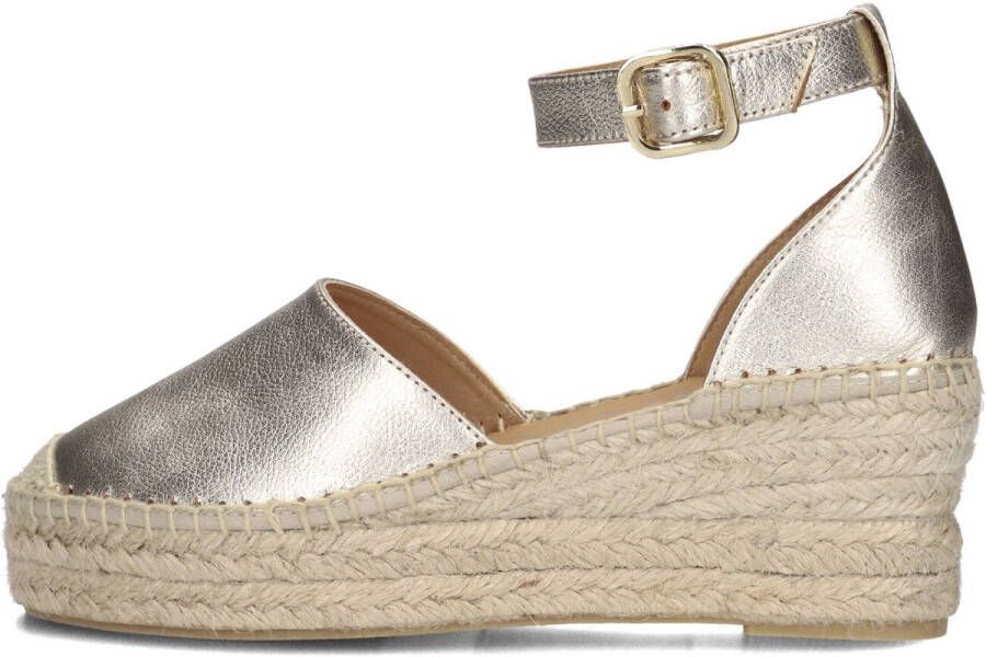 AYANA Yu689 Espadrilles Dames Goudkleurig