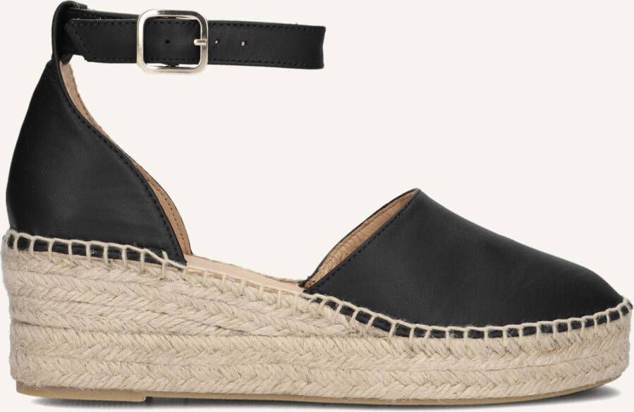 AYANA Espadrilles Dames Yu689 Maat: 37 Materiaal: Leer Kleur: Zwart - Foto 3