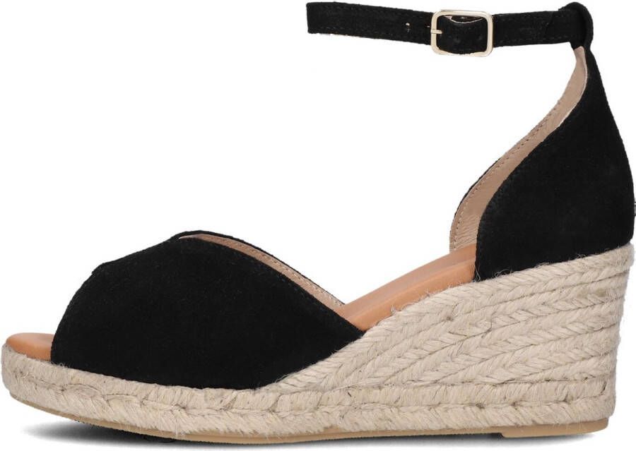 AYANA Yu6891 Espadrilles Zomer Schoenen Dames Zwart