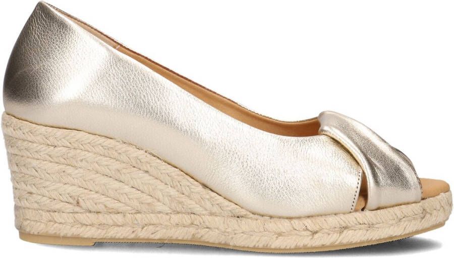 AYANA Yu836 Espadrilles Zomer Schoenen Dames Goudkleurig