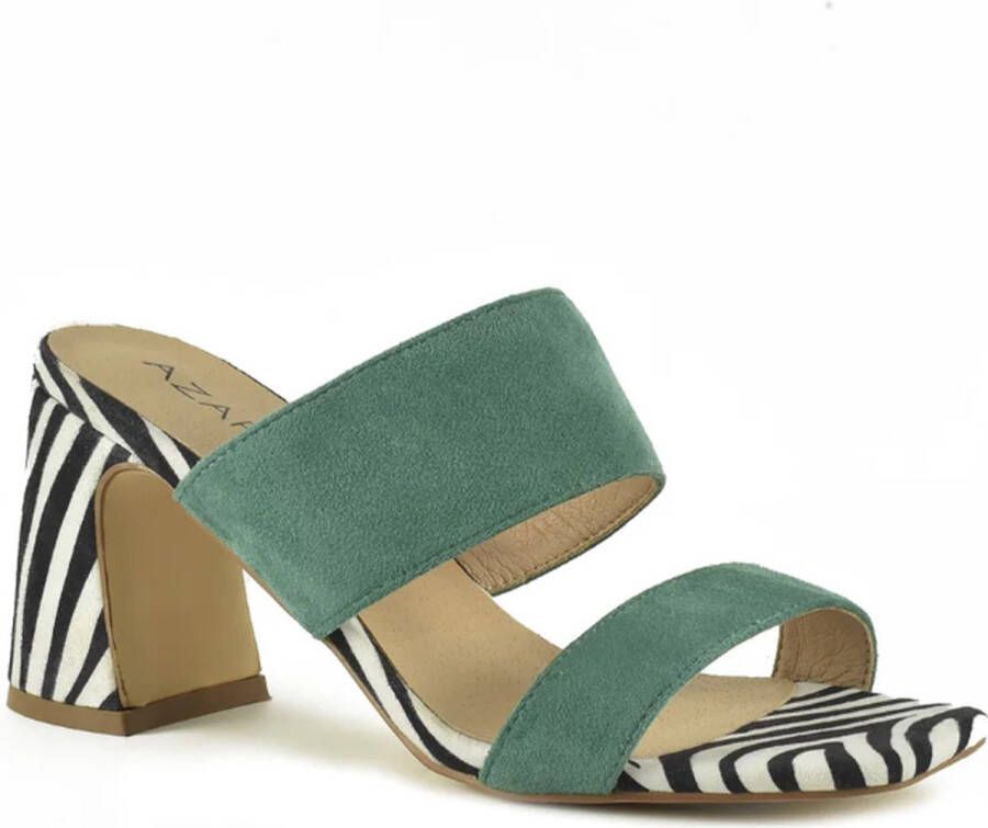 Azarey SmileFavorites Sandalen met Hak Turquoise