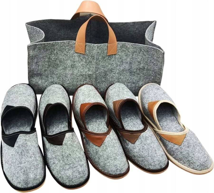 Baba Set van 5 Paar Pantoffels Comfortabel & Stijlvol voor Gasten