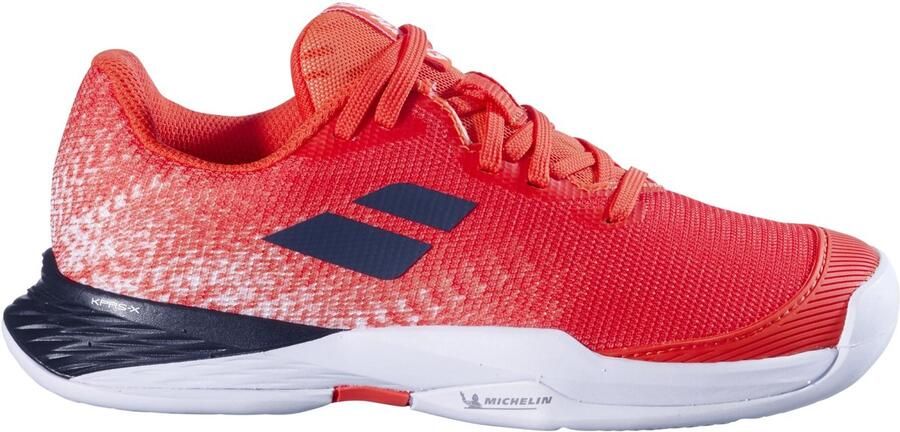 Babolat Jet Mach 3 All Court Tennisschoenen Strike Rood Wit