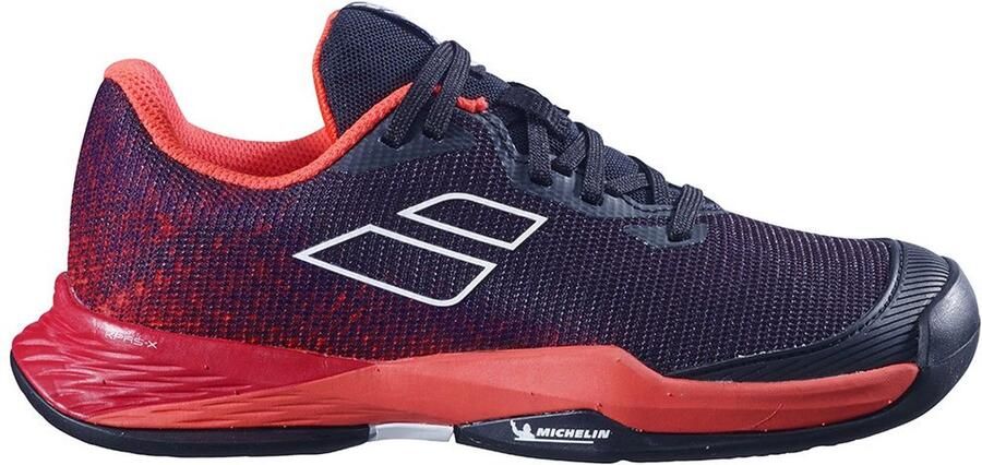 Babolat Jet Mach 3 Allcourtschoenen Voor Kinderen Zwart