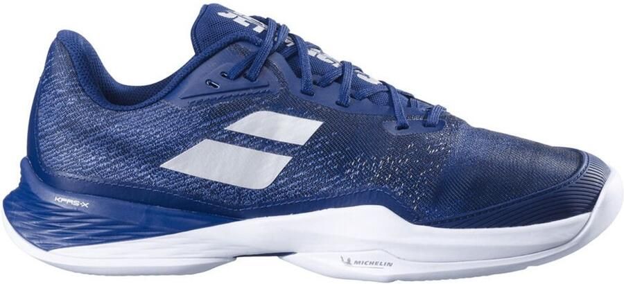 Babolat Jet Mach 3 Clay Men Tennisschoen Donkerblauw Zilver