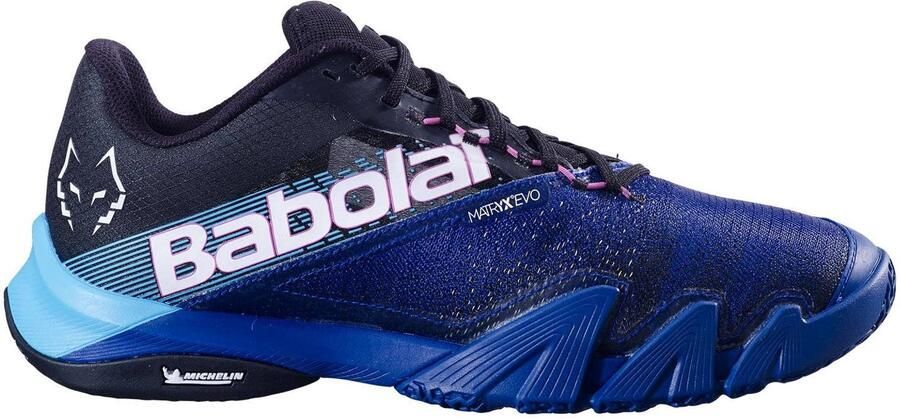 Babolat Jet Premura 2 Lebron Padel Schoenen Marine Zwart