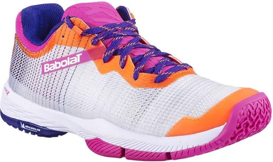 Babolat Jet Ritma Dames Sportschoenen Padel Smashcourt Grey Pink - Foto 2