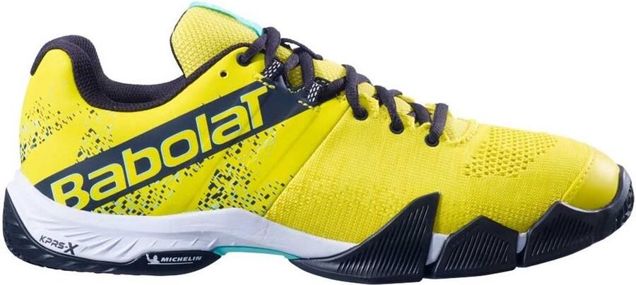 Babolat Tennisschoenen Chaussures de padel Movea Jaune Noir - Foto 4