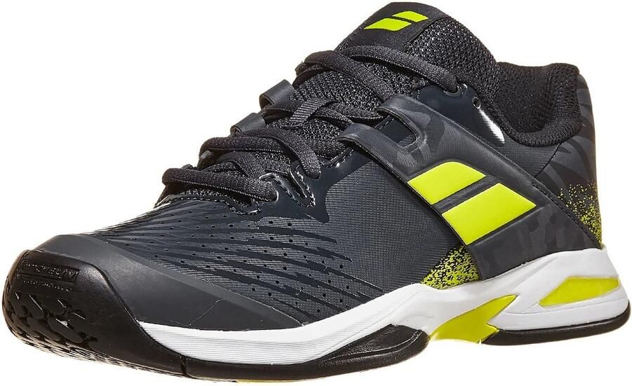 Babolat Propulse All Court Junior Tennisschoenen Grijs Geel Fluo