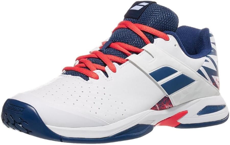 Babolat Propulse All Court Junior Tennisschoenen Wit Blauw