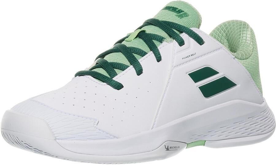Babolat Propulse Junior 3 Tennisschoenen All Court Junior Wimbledon Wit Groen