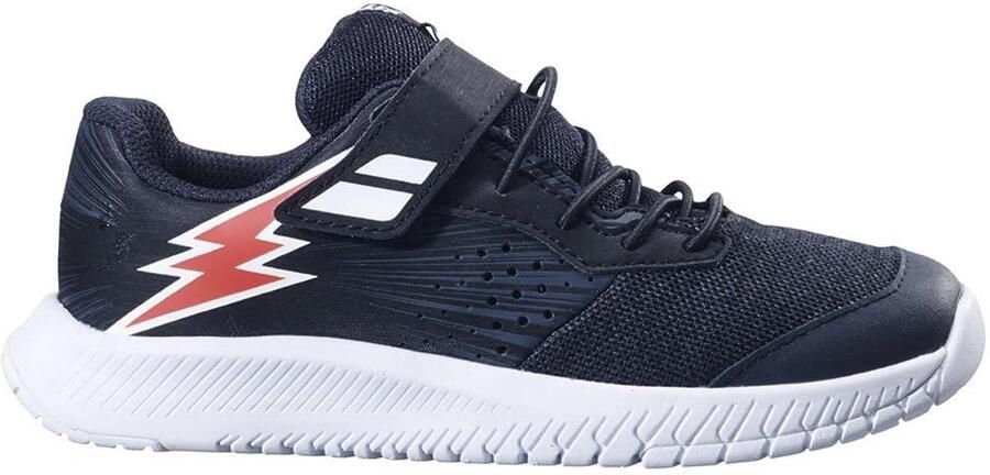 Babolat Pulsion Kid AC Tennisschoenen Zwart Fiesta Rood