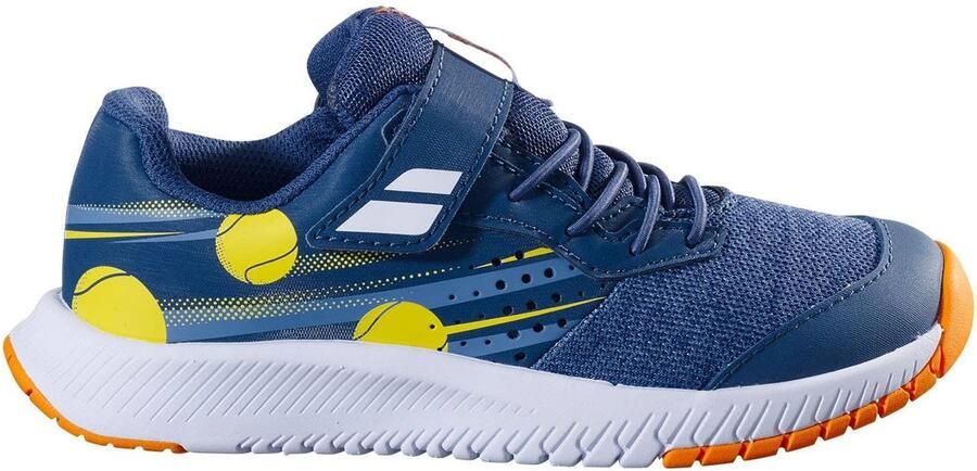 Babolat Pulsion Kid All Court Tennisschoenen Blauw Geel