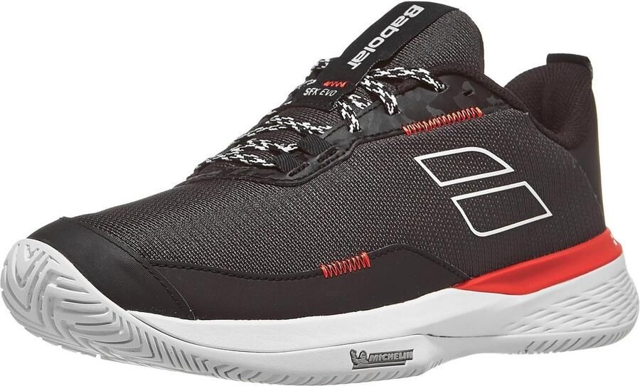 Babolat SFX EVO Tennisschoenen All Court Zwart Fiesta Rood