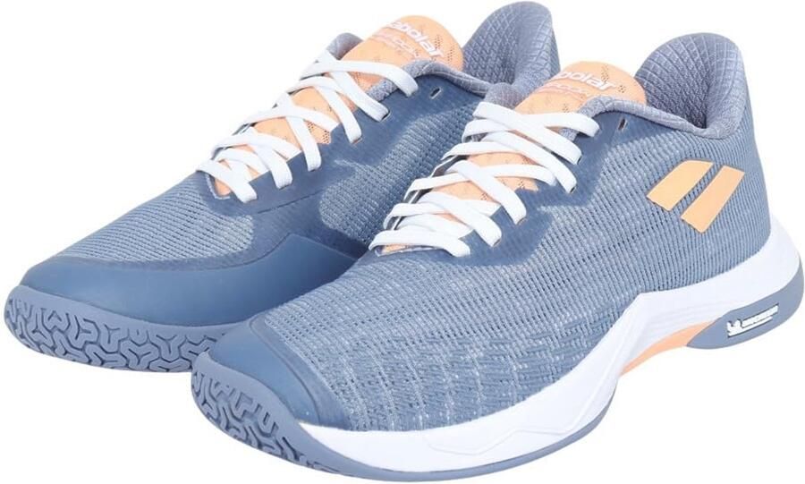 Babolat Shadow Spirit 2 Badmintonschoenen Dames grijs oranje