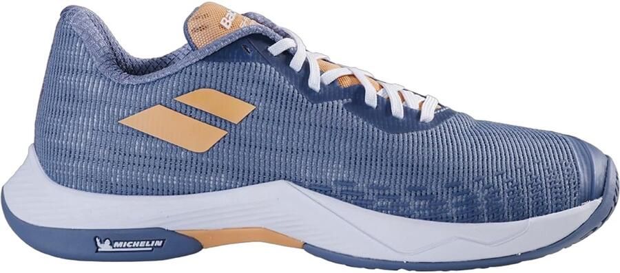Babolat Shadow Spirit 2 Badmintonschoenen Dames grijs oranje