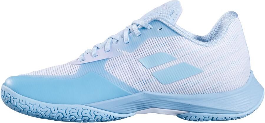 Babolat Shadow Spirit 2 dames badmintonschoen wit blauw