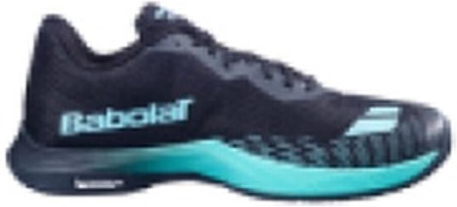 Babolat Shadow Spirit 2 Heren Padel Schoenen Zwart Cyaan