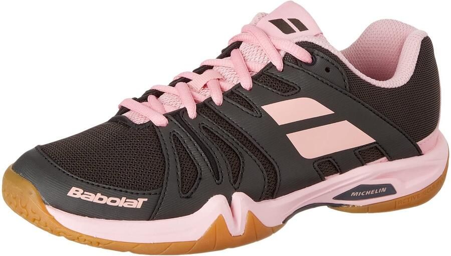 Babolat Shadow Team Badmintonschoenen Zwart Peony