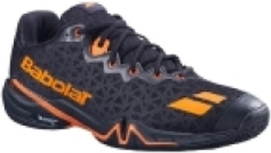 Babolat Shadow Tour 4 Badmintonschoenen voor heren Zwart Oranje