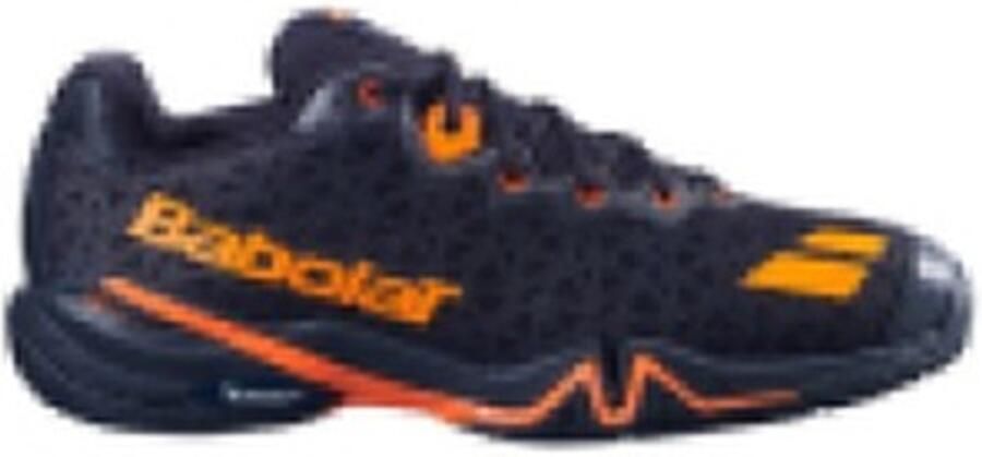 Babolat Shadow Tour 4 Heren Badmintonschoenen Zwart Oranje