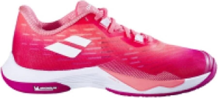 Babolat Shadow Tour 5 Badmintonschoenen Framboos