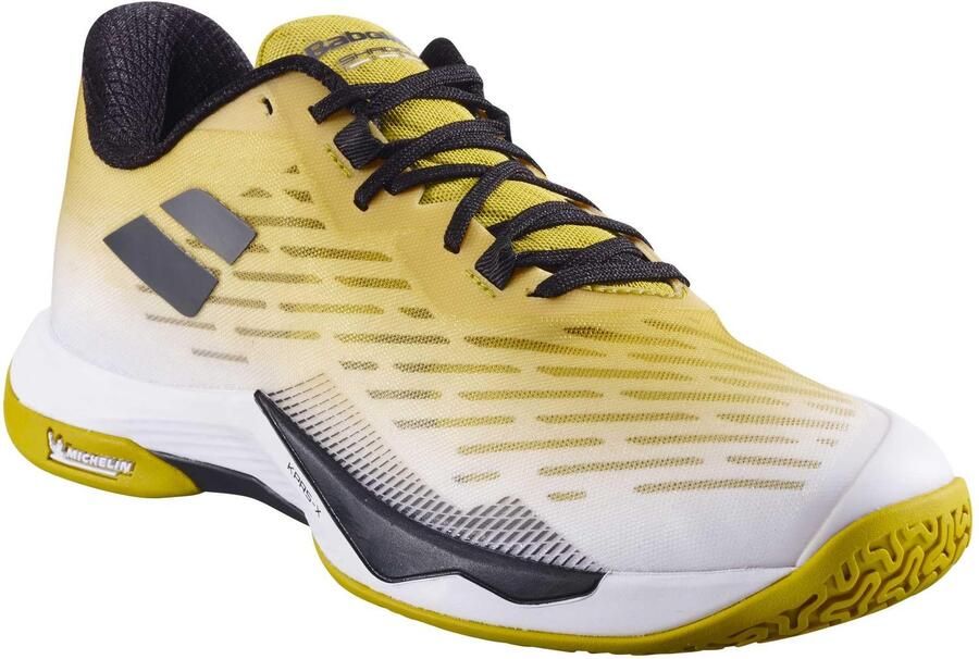 Babolat Shadow Tour 5 Badmintonschoenen Heren geel