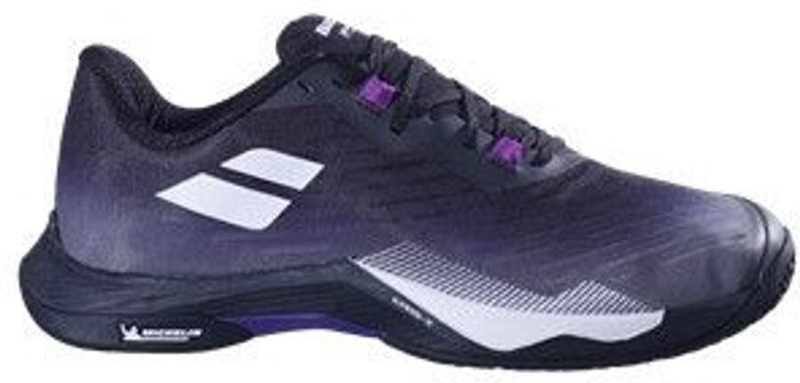 Babolat Shadow Tour 5 Badmintonschoenen Heren Zwart Paars