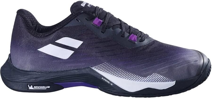 Babolat Shadow Tour 5 indoor badmintonschoen zwart paars