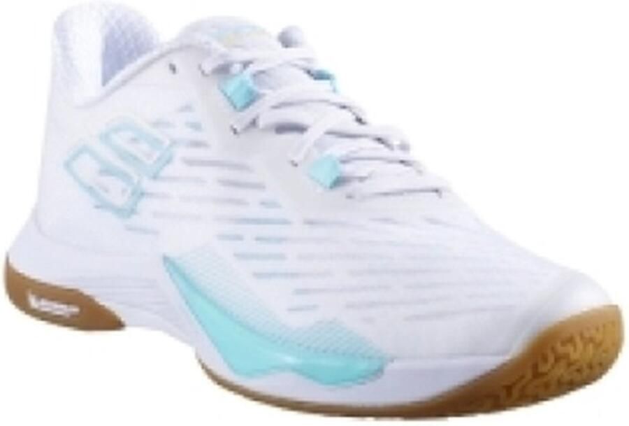 Babolat Shadow Tour 5 Women Indoorschoenen Wit Blauw