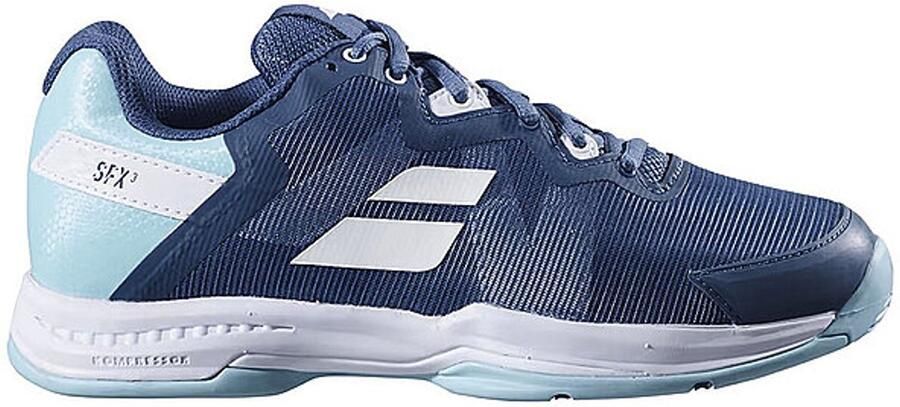 Babolat Sportschuhe Damen Tennisschuhe Sfx 3 All Court Women Deep Dive Blue 1363504 Blau