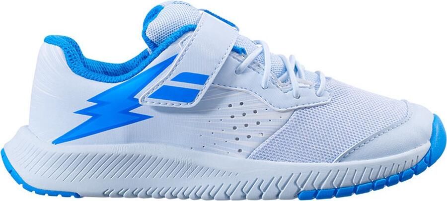 Babolat White And Blue Pulsion All Court Kid Junior 32f21518