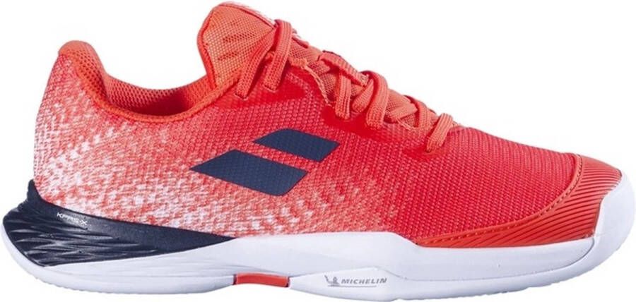 Babolat Jet Mach 3 Clay JR BO Tennisschoenen Rood Kinderen