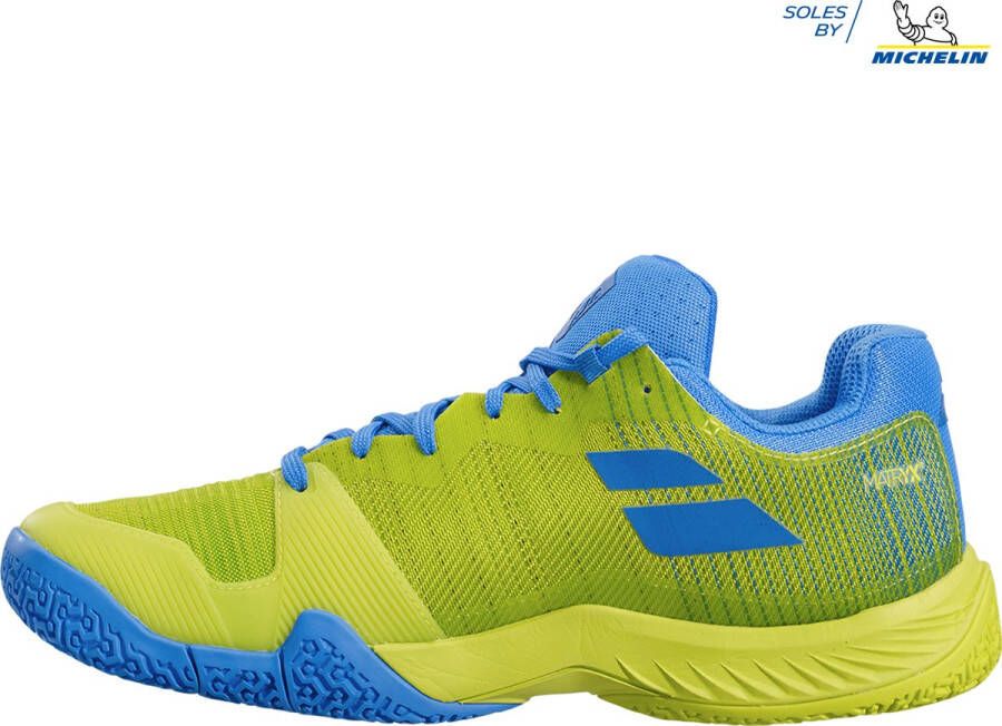 Babolat Movea Heren Sportschoenen Padel Smashcourt Green Yellow