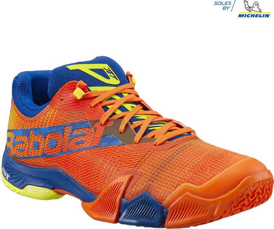 Babolat Jet Premura Heren Sportschoenen Padel Smashcourt Orange Blue