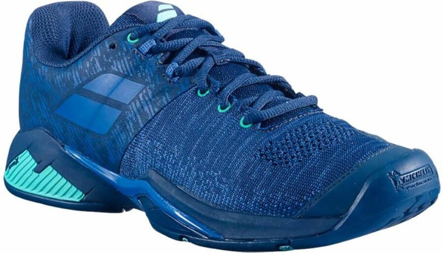 Babolat Propulse Blast All Court Heren Sportschoenen Tennis Smashcourt Blue Green