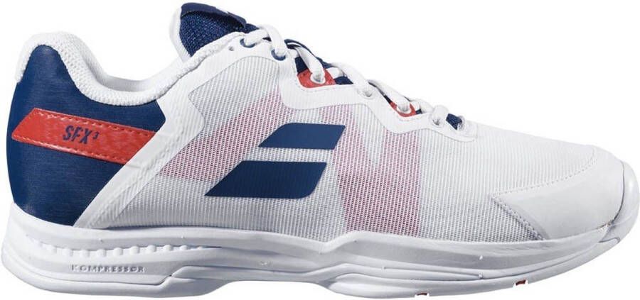 Babolat SFX3 All Court Heren Sportschoenen Tennis Smashcourt White Blue