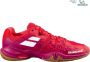 Babolat Shadow Spirit heren badmintonschoen rood - Thumbnail 1