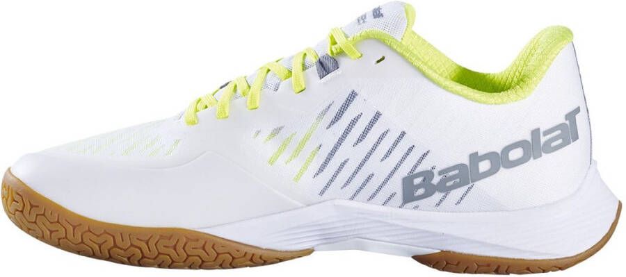 Babolat Shadow Tour 5 heren badmintonschoen wit geel